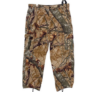 Outfitters Ridge Cargo Pants Mens Size XL 40 42 Fusion 3D Camo Canvas Hunting